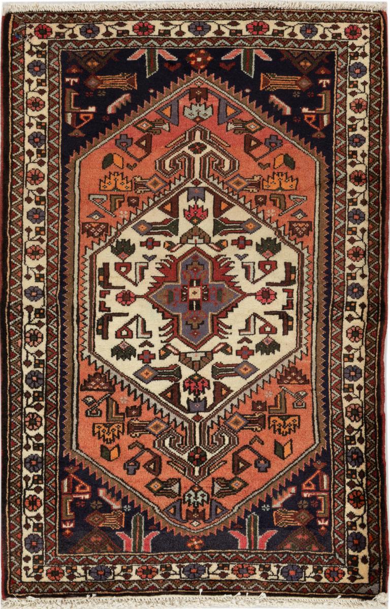 Covor persan Khamseh 124x83 124x83, Covor persan Lucrate de mână