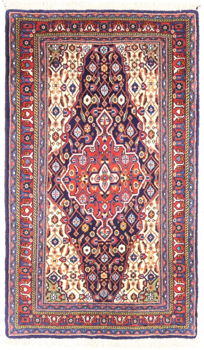 Tapete persa Sarough 111x68 111x68, Tapete persa Atado à mão