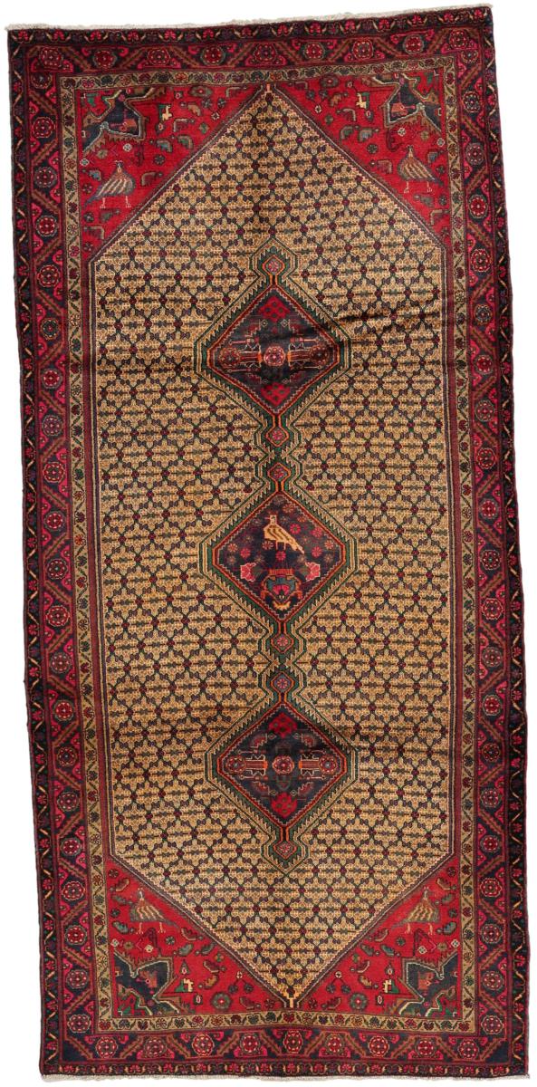 Tappeto persiano Hamadan 340x159 340x159, Tappeto persiano Annodato a mano