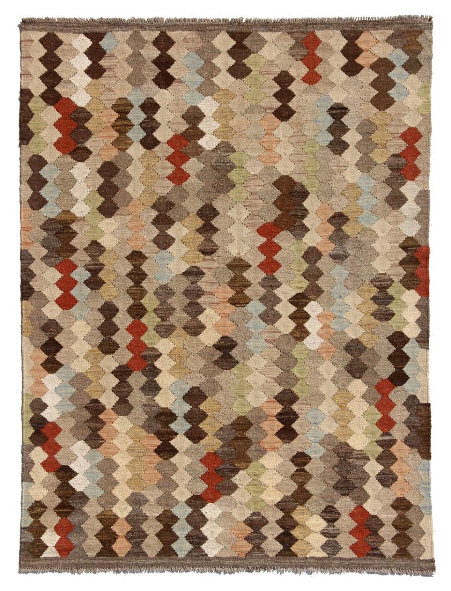 Alfombra afgana Kilim Afghan Heritage 196x151 196x151, Alfombra persa Tejido a mano