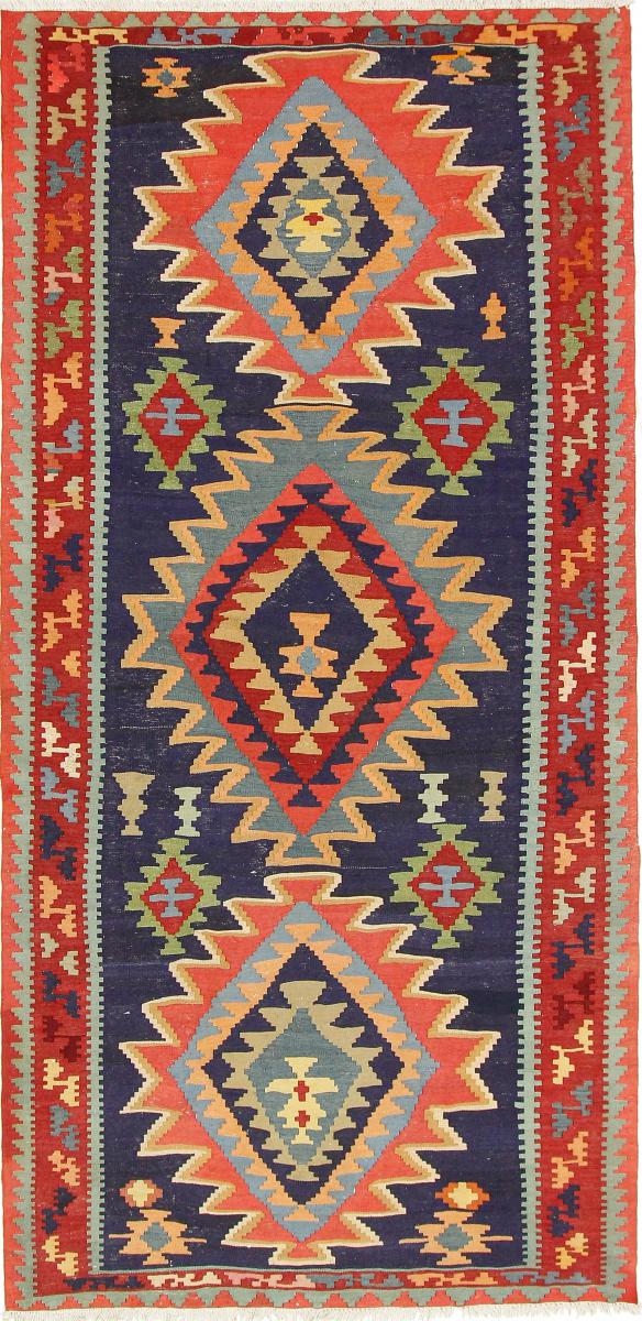 Tapete persa Kilim Fars Azerbaijan Antigo 303x148 303x148, Tapete persa Tecido à mão