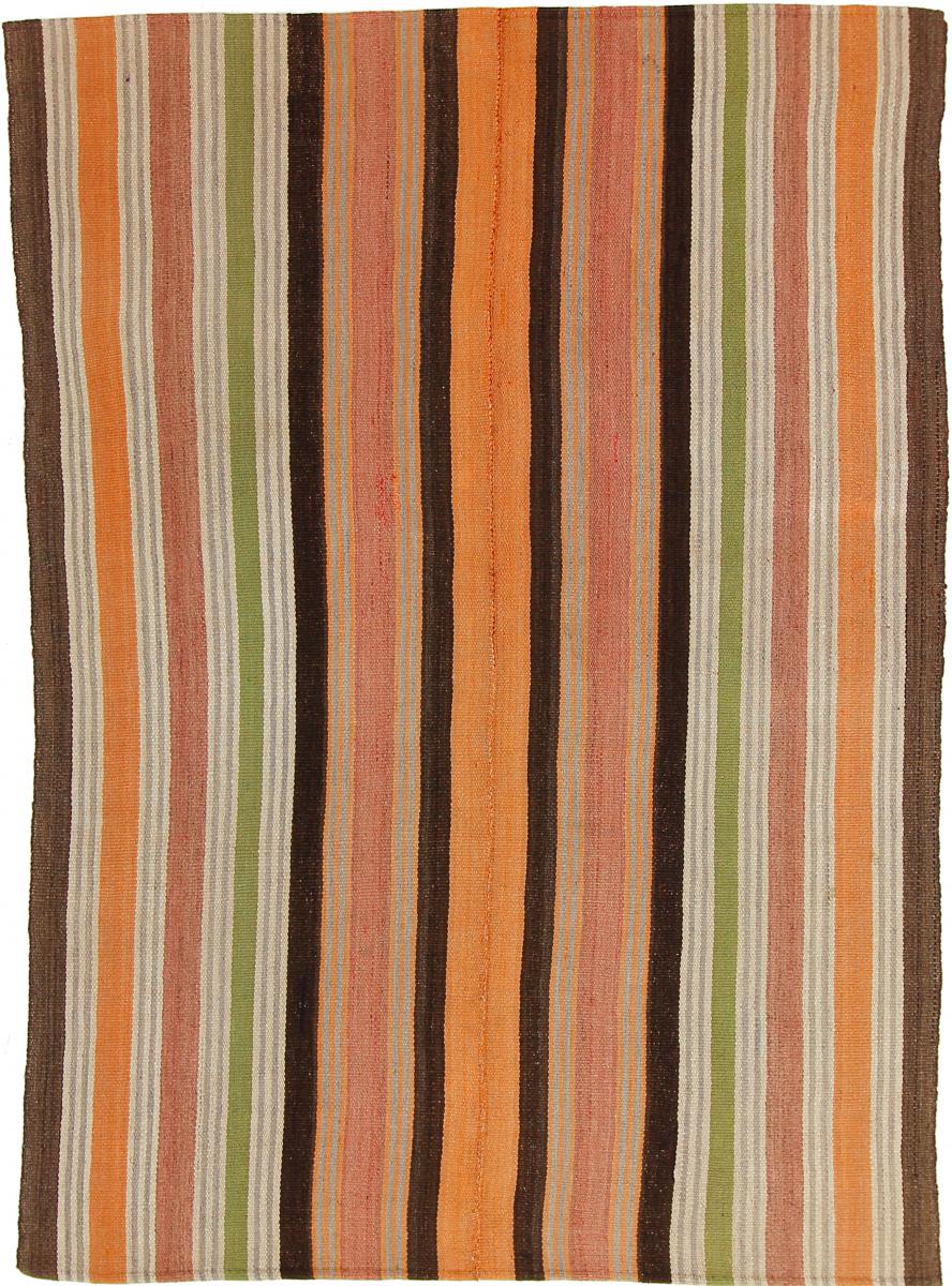 Tapete persa Kilim Fars Antigo 199x141 199x141, Tapete persa Tecido à mão