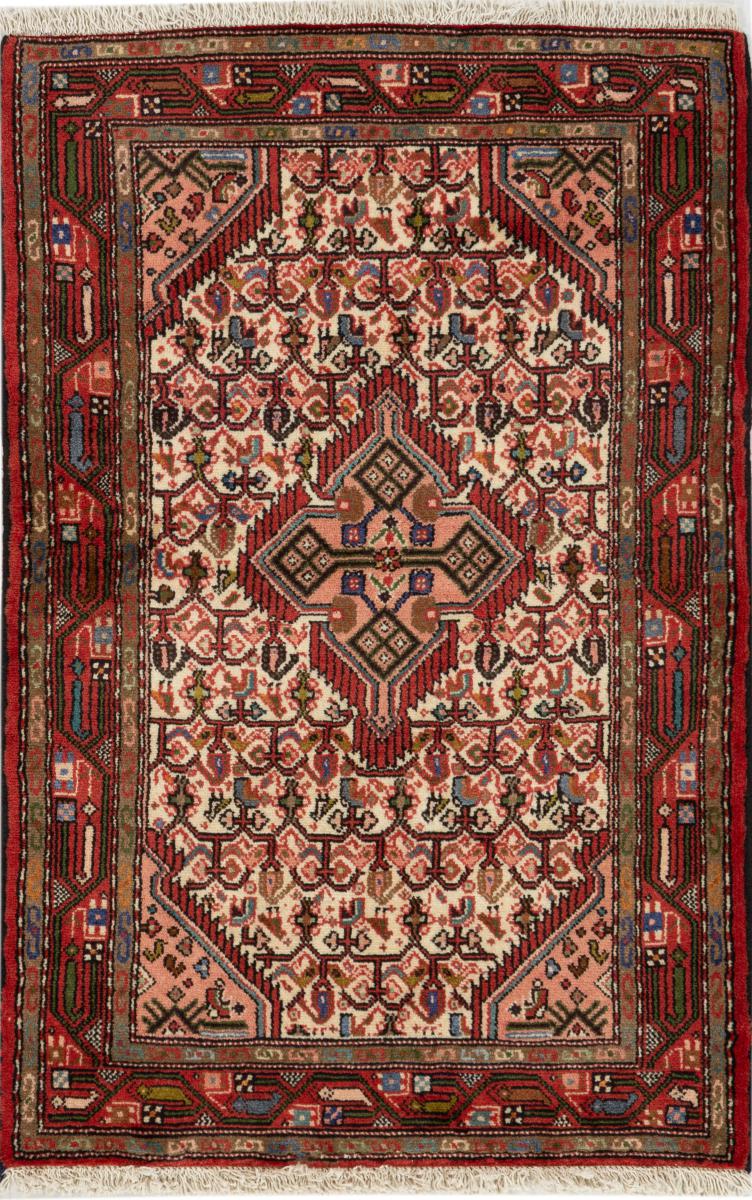 Persisk teppe Hamadan Zageh 125x81 125x81, Persisk teppe Knyttet for hånd