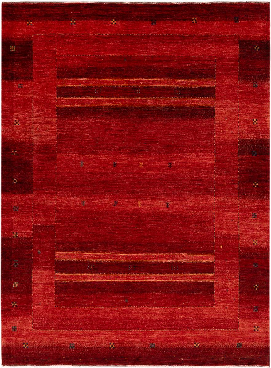 Tapis persan Persan Gabbeh Loribaft Essence 233x172 233x172, Tapis persan Noué à la main