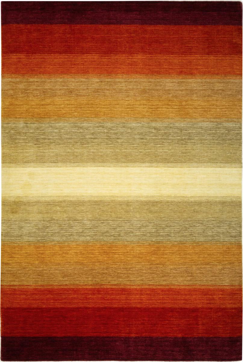 Indo rug Gabbeh 9'11"x6'6" 9'11"x6'6", Persian Rug Knotted by hand