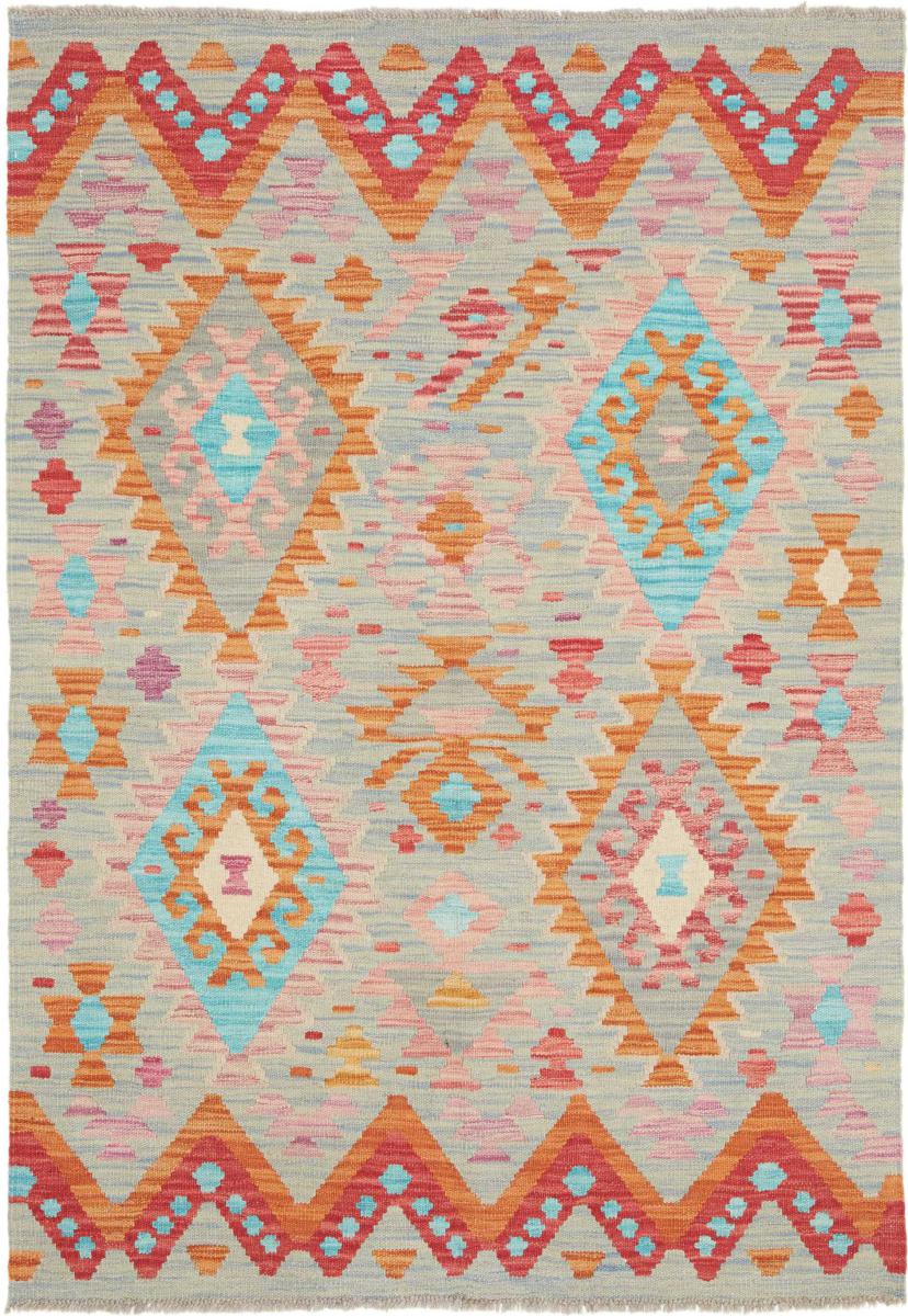 アフガン絨毯 キリム アフガン 145x99 145x99, ペルシャ絨毯 手織り