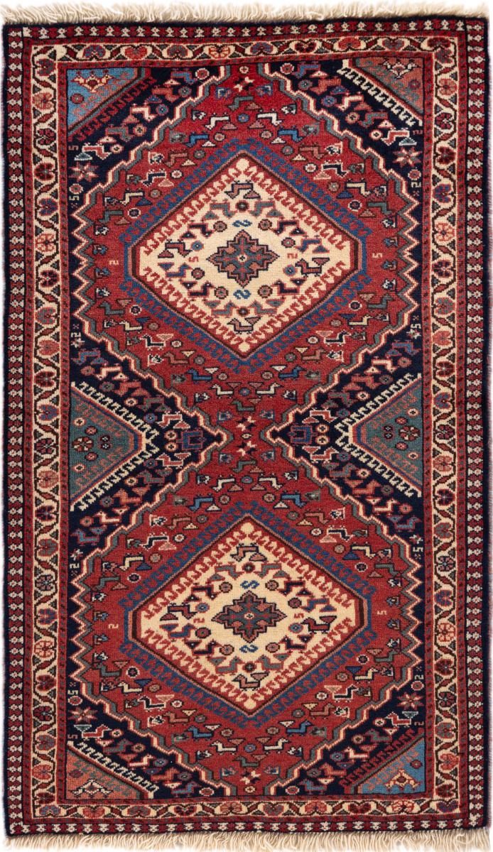 Persisk tæppe Yalameh 112x67 112x67, Persisk tæppe Knyttet i hånden