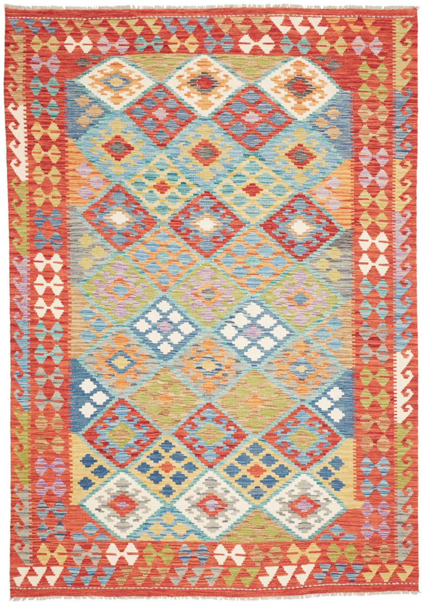 Afghan rug Kilim Afghan 246x171 246x171, Persian Rug Woven by hand