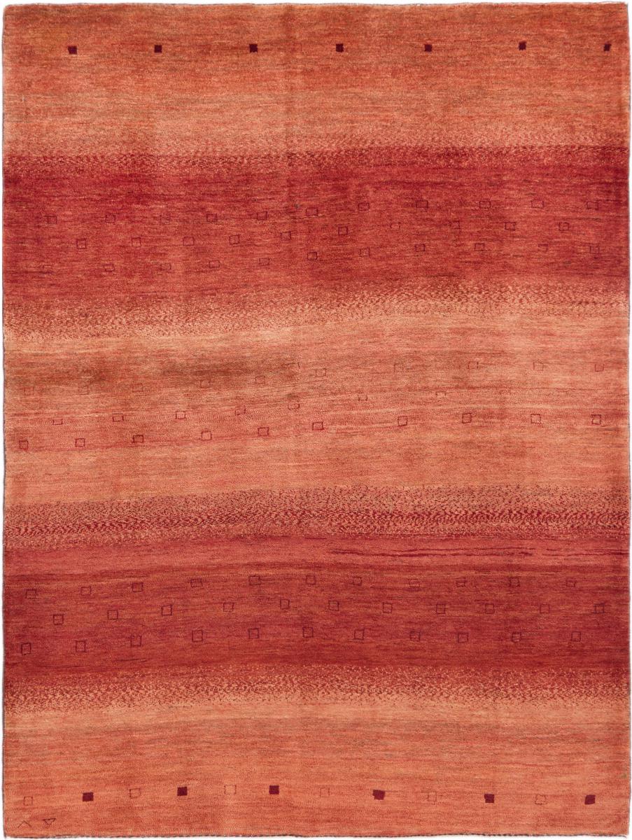 Persian Rug Persian Gabbeh Loribaft Z 6'9"x5'1" 6'9"x5'1", Persian Rug Knotted by hand