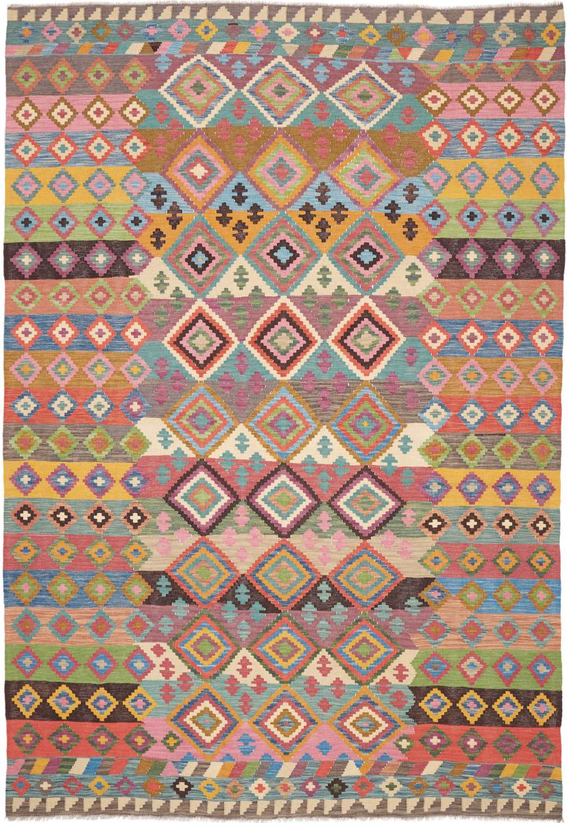 Afghánský koberec Kilim Afghan 295x207 295x207, Perský koberec Ručně tkaný