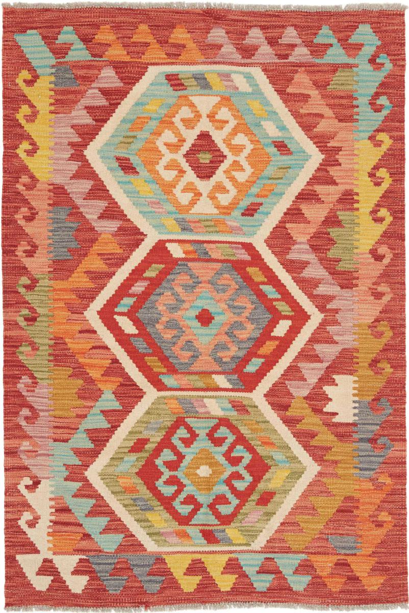 Tappeto afghano Kilim Afghan 144x98 144x98, Tappeto persiano Tessuto a mano