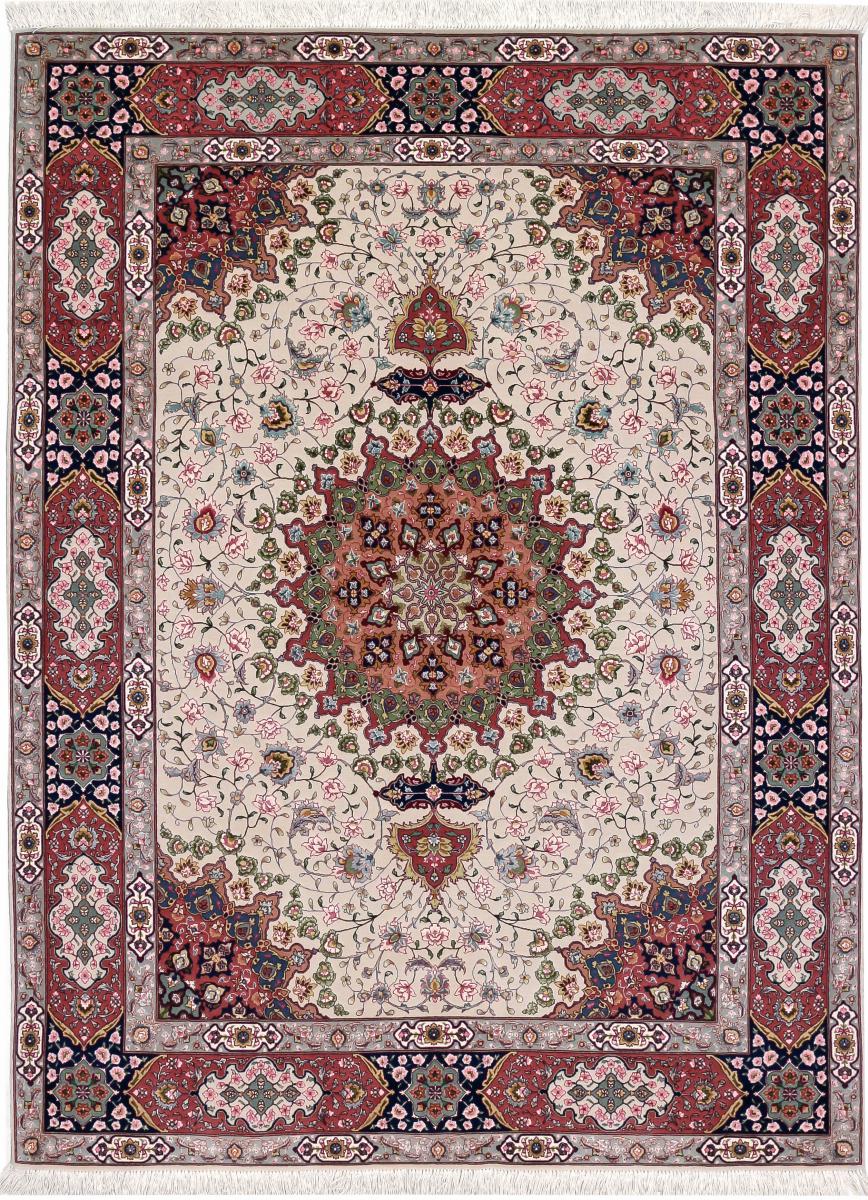 Tapete persa Tabriz 206x151 206x151, Tapete persa Atado à mão