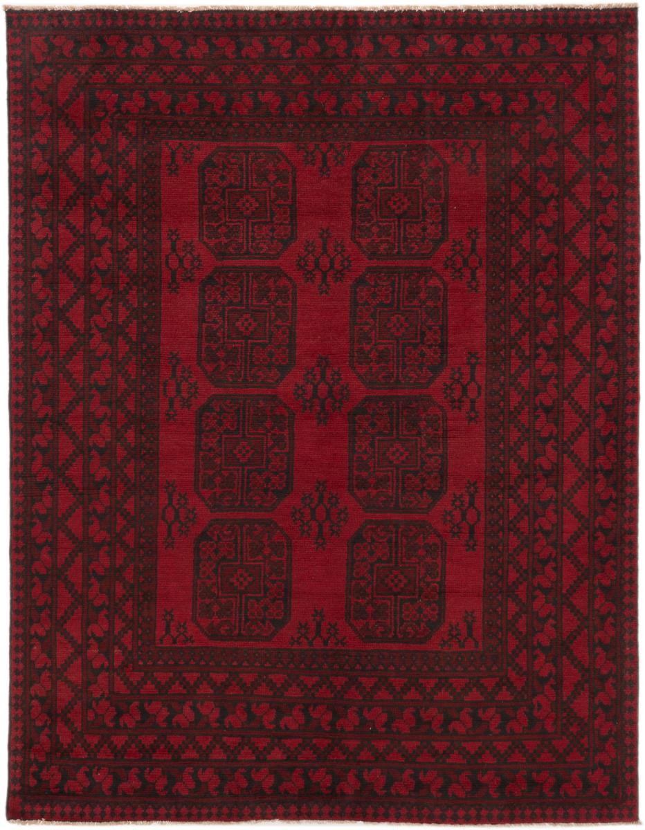 Tapete afegão Afegão Akhche 198x153 198x153, Tapete persa Atado à mão