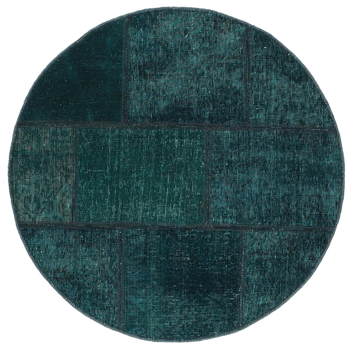  ペルシャ絨毯 パッチワーク 99x101 99x101,  ペルシャ絨毯 手織り