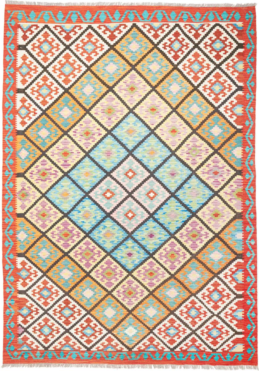 Αφγανικό χαλί Κιλίμ  Afghan 292x207 292x207, Περσικό χαλί Χειροποίητη ύφανση