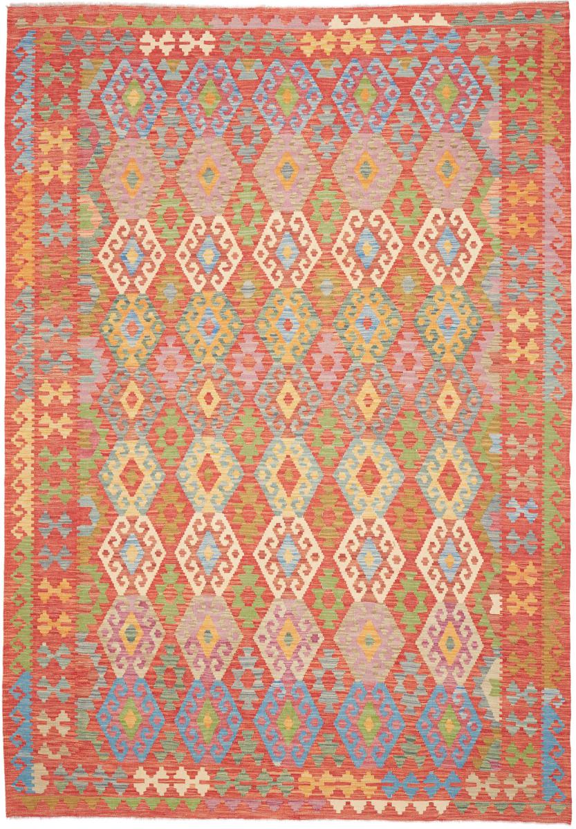 Afgański dywan Kelim Afghan 295x204 295x204, Dywan perski Ręcznie tkany