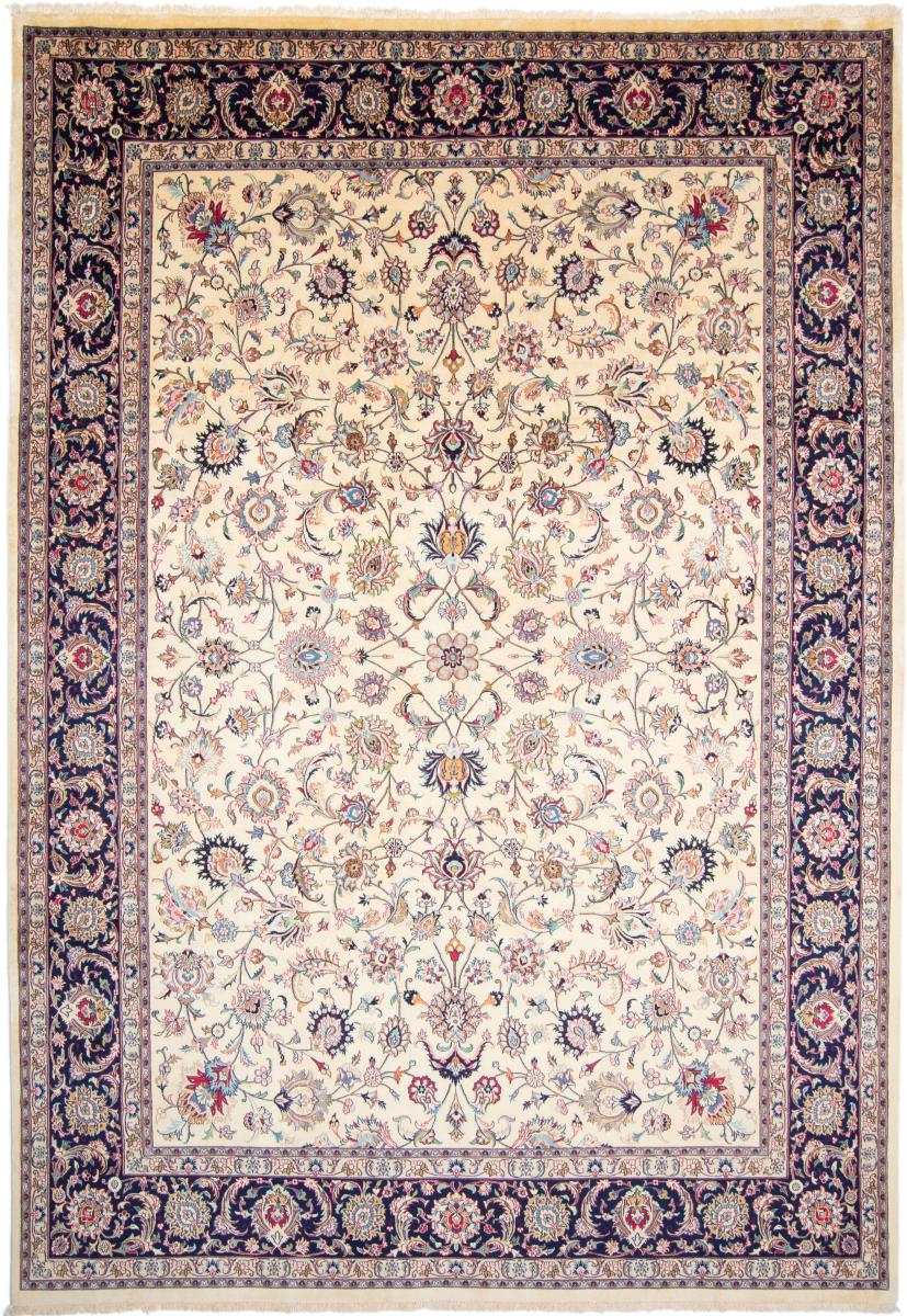 Tapis persan Mashhad 357x250 357x250, Tapis persan Noué à la main