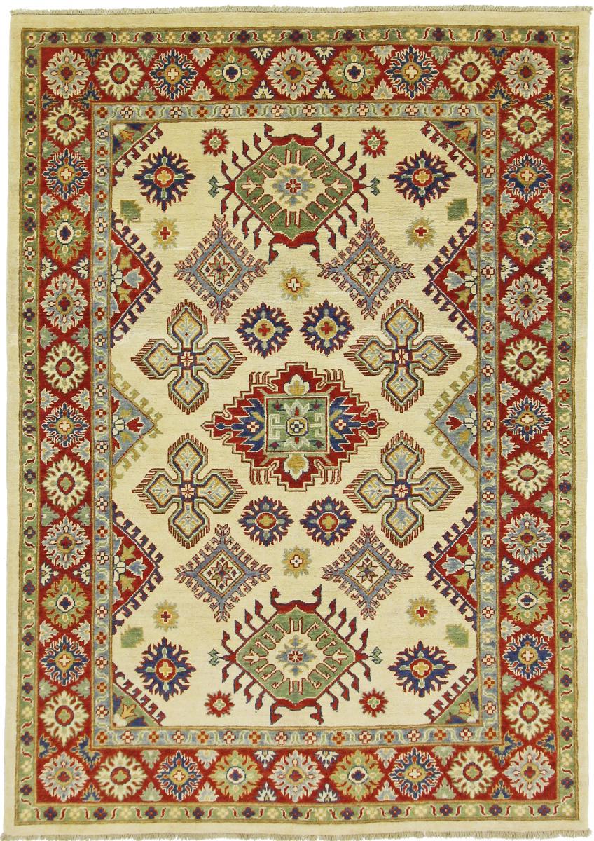 Afghan rug Kazak 241x169 241x169, Persian Rug Knotted by hand