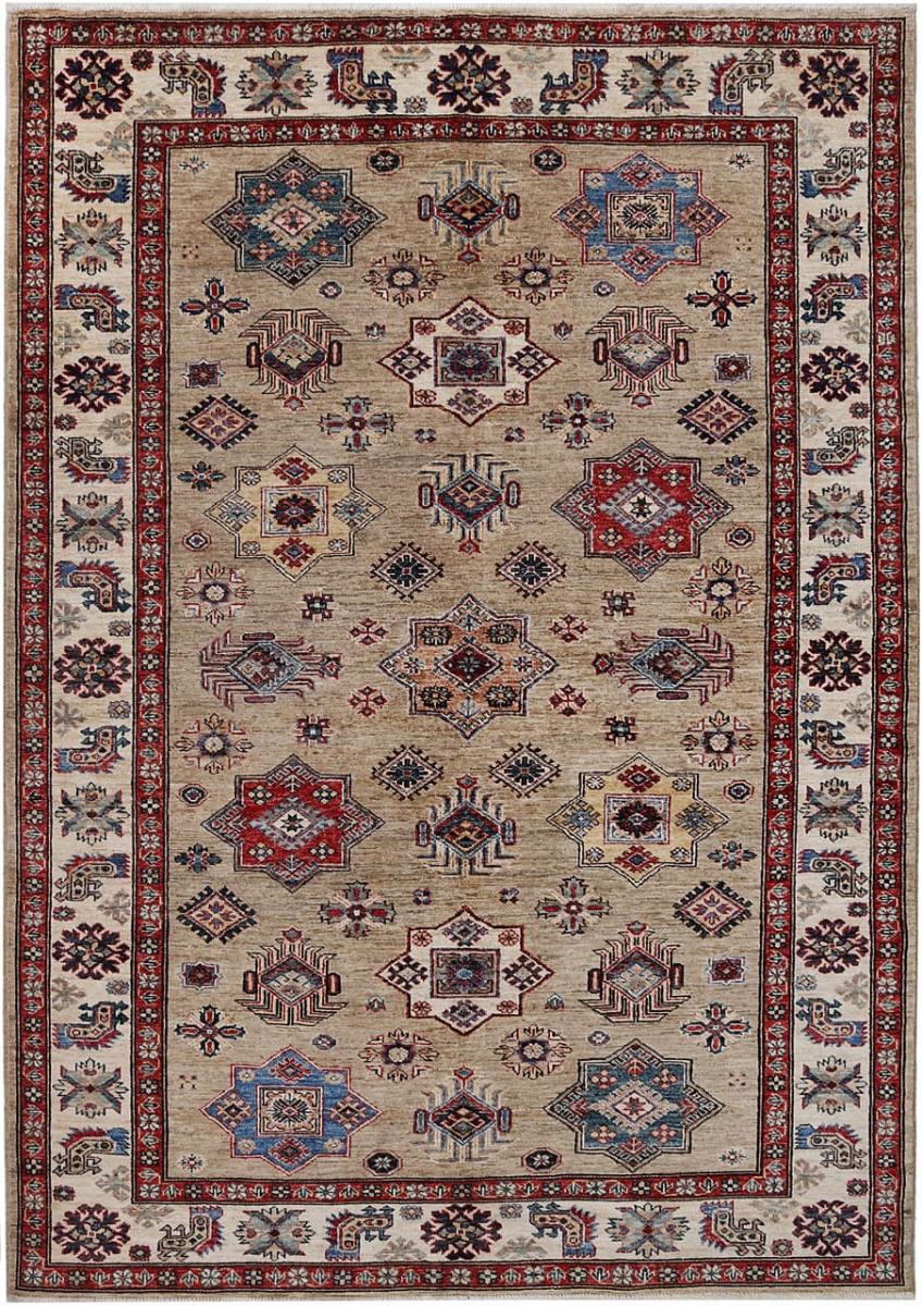 Pakistani rug Kazak Ghazni 8'0"x5'9" 8'0"x5'9", Persian rug Hand-knotted