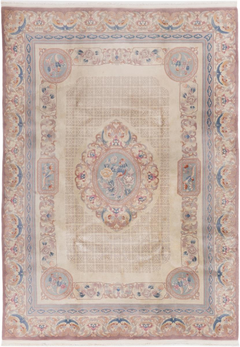 Chiński dywan chińskie 10'10"x8'0" 10'10"x8'0", Dywan perski Ręcznie tkane