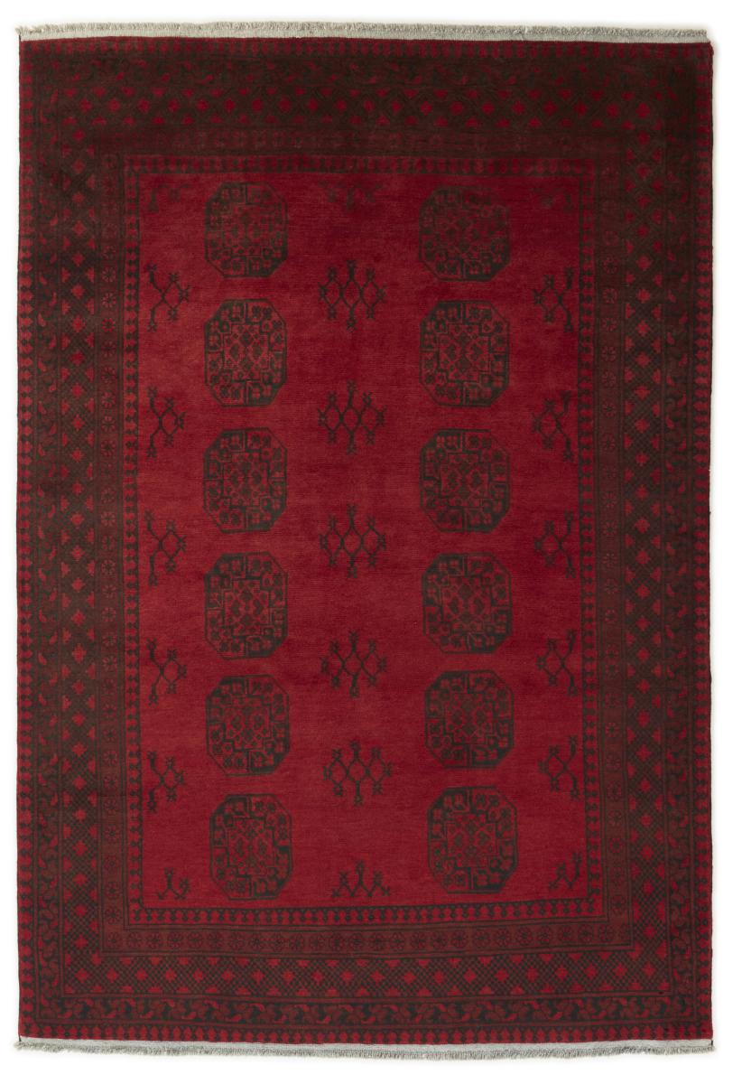Afghansk teppe Afghan Akhche 248x168 248x168, Persisk teppe Knyttet for hånd