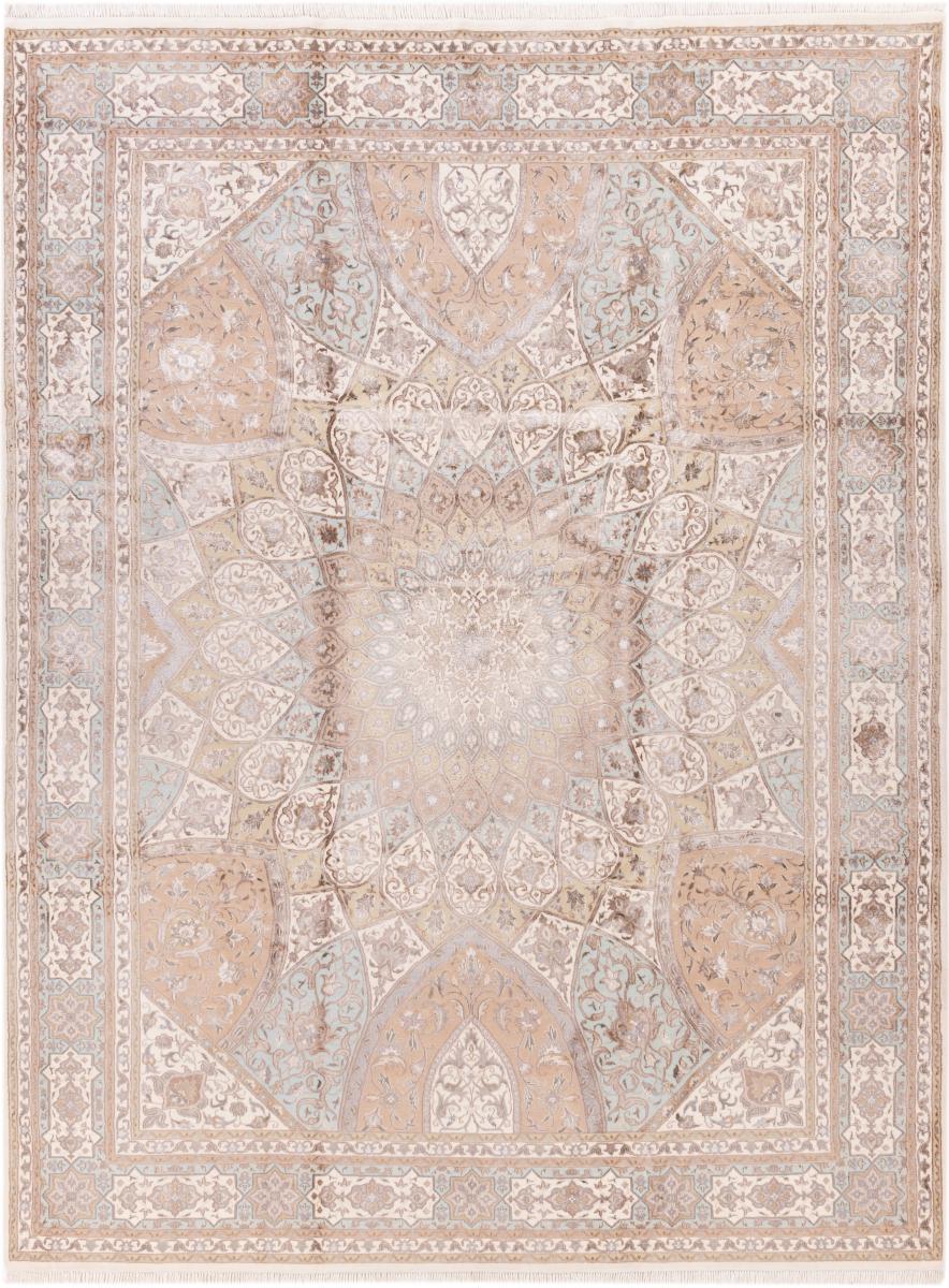 Alfombra india Indo Tabriz Gumbad 360x270 360x270, Alfombra persa Anudado a mano