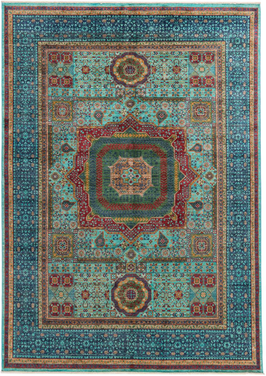 Afghan rug Mamluk 247x173 247x173, Persian Rug Knotted by hand