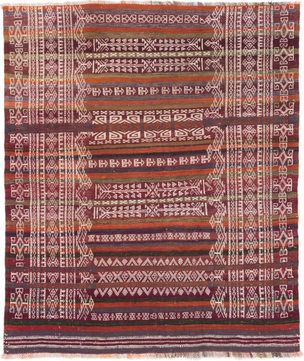 Afgán szőnyeg Kilim Afgán 153x132 153x132, Perzsa szőnyeg szőttesek