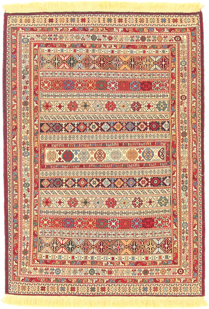 Tapete persa Kilim Soozani 148x103 148x103, Tapete persa Tecido à mão