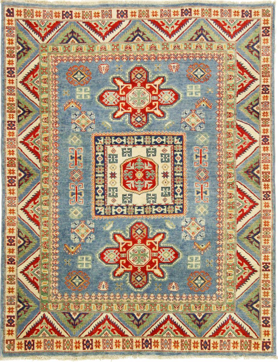 Tapis afghan Kazak 191x149 191x149, Tapis persan Noué à la main