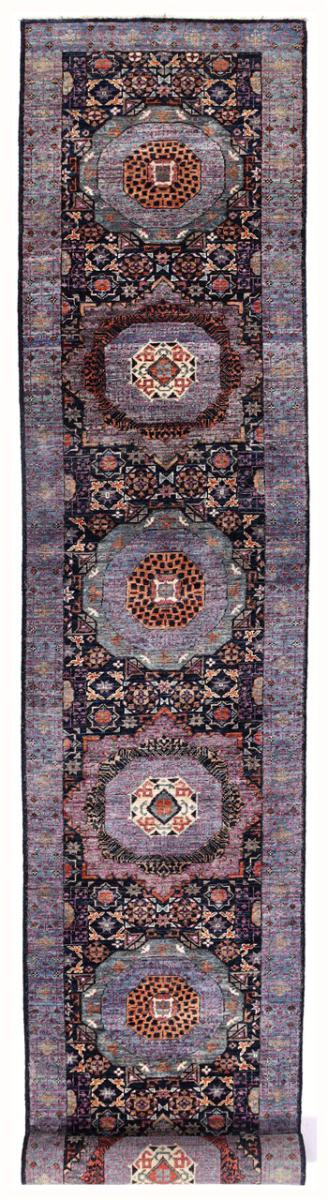 Pakistani rug Mamluk 15'3"x2'8" 15'3"x2'8", Persian Rug Knotted by hand