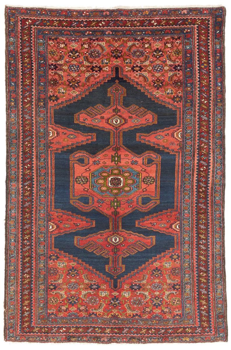 Persisk matta Lori Antik 204x134 204x134, Persisk matta Knuten för hand