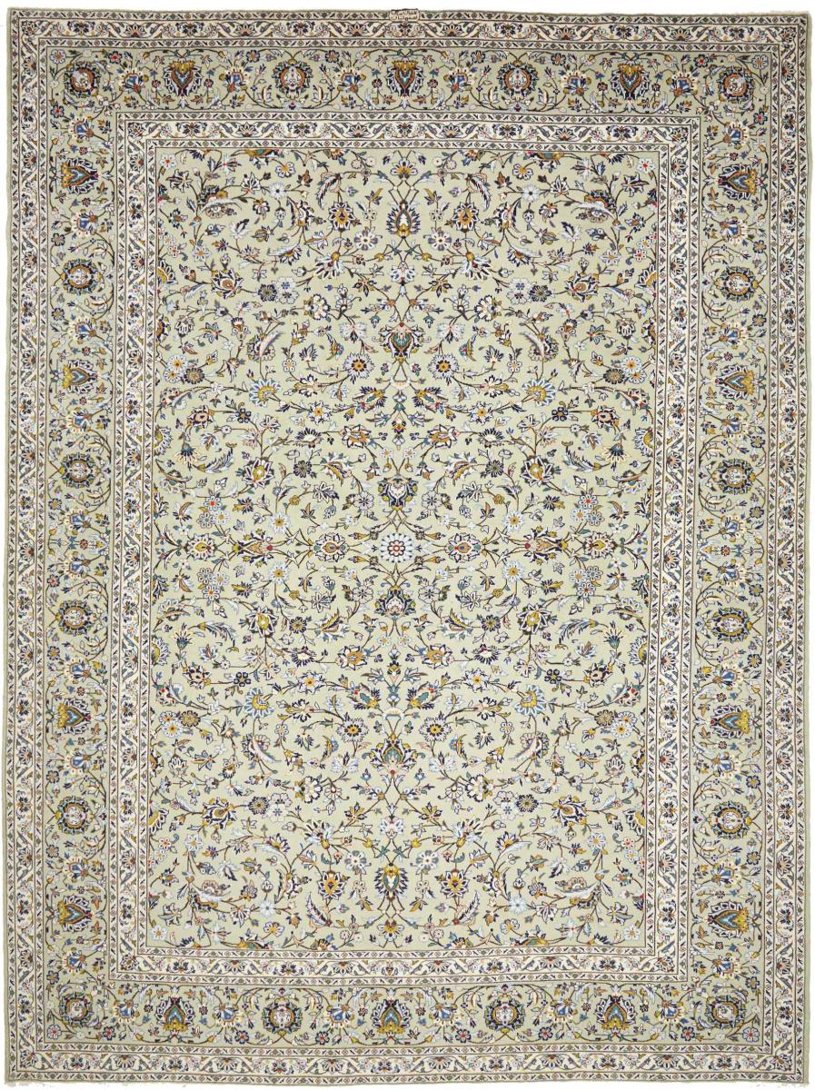 Alfombra persa Keshan 413x311 413x311, Alfombra persa Anudado a mano