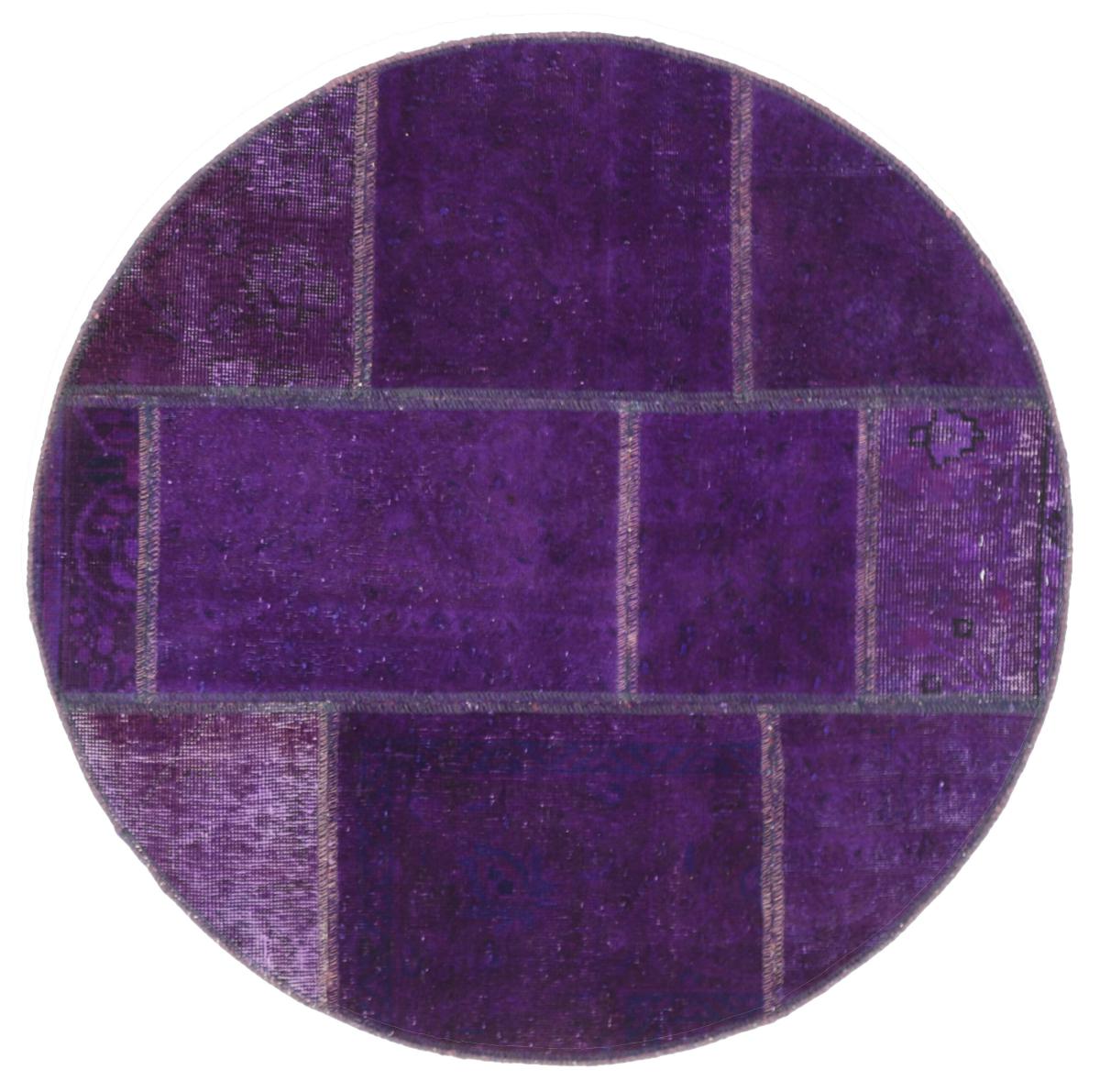 Alfombra persa Patchwork 99x101 99x101, Alfombra persa Anudado a mano