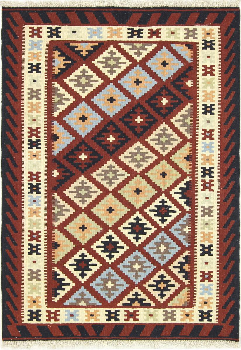 Perzsa szőnyeg Kilim Fars 4'10"x3'4" 4'10"x3'4", Perzsa szőnyeg szőttesek