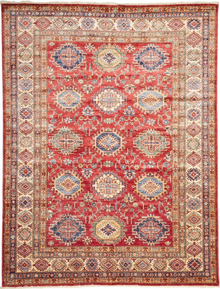 Tapete paquistanês Kazak 233x181 233x181, Tapete persa Atado à mão