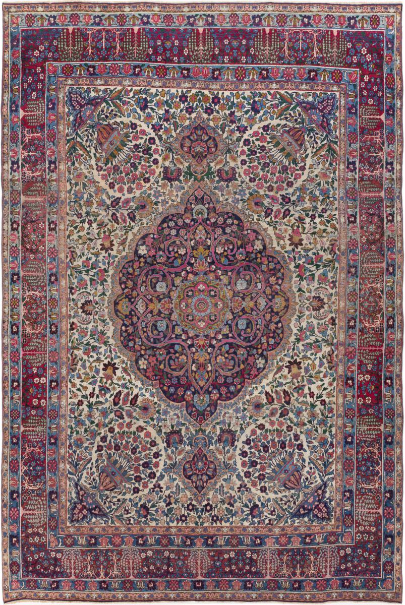 Persian Rug Yazd Antique 417x283 417x283, Persian Rug Knotted by hand