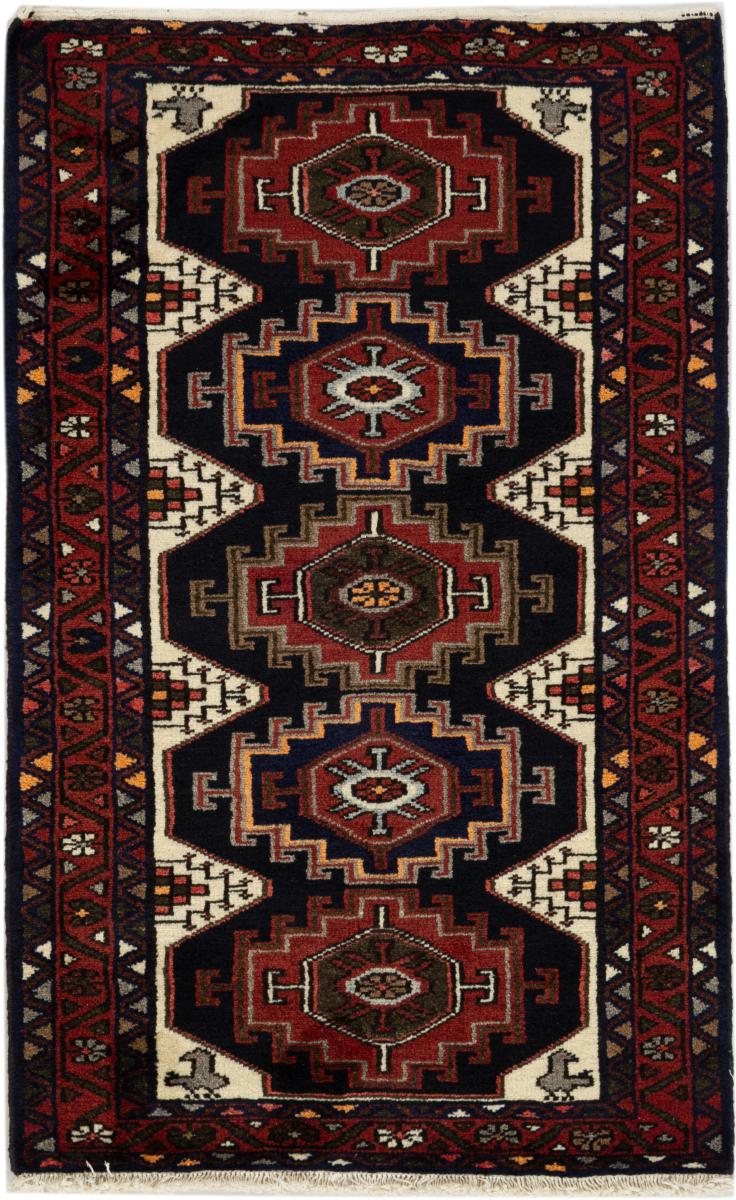 Perzisch tapijt Khamseh 124x71 124x71, Perzisch tapijt Handgeknoopte