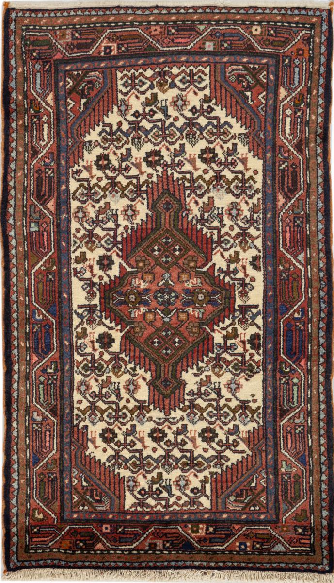 Persisk teppe Hamadan Zageh 135x77 135x77, Persisk teppe Knyttet for hånd