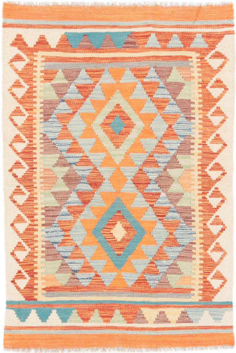 Tapete afegão Kilim Afegão 126x87 126x87, Tapete persa Tecido à mão