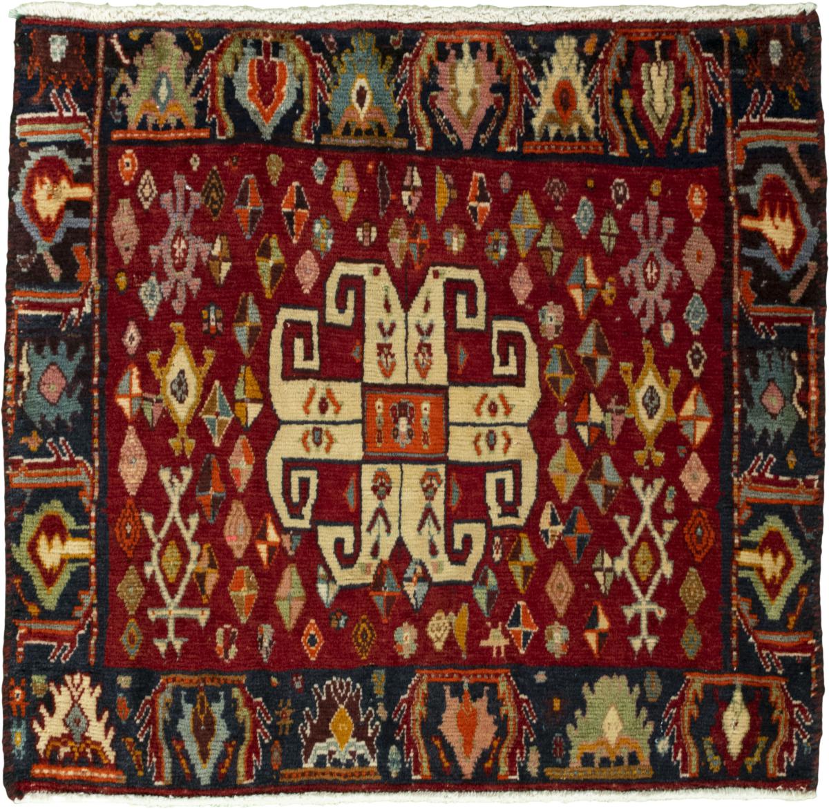 Persialainen matto Shiraz 65x68 65x68, Persialainen matto Solmittu käsin