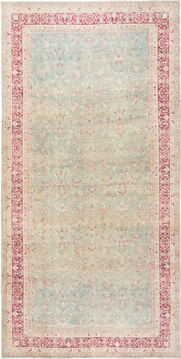 Persialainen matto Tabriz Antiikki 606x303 606x303, Persialainen matto Solmittu käsin