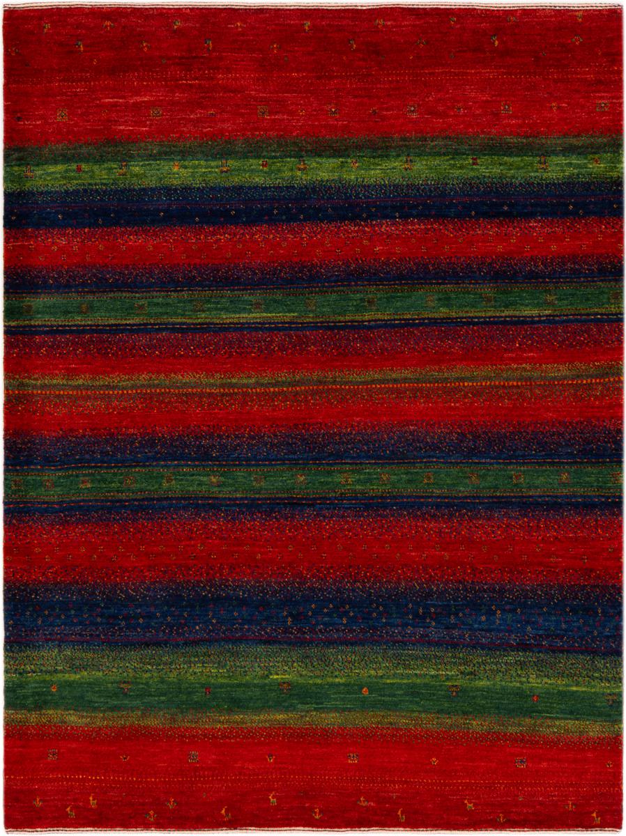 Alfombra persa Persia Gabbeh Loribaft Atash 167x126 167x126, Alfombra persa Anudado a mano