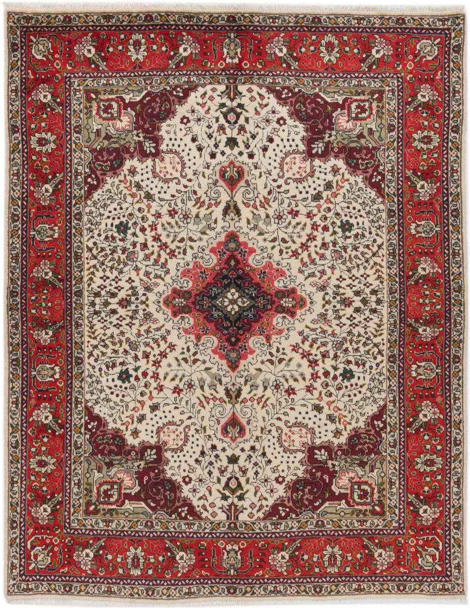 Tapete persa Tabriz 195x150 195x150, Tapete persa Atado à mão