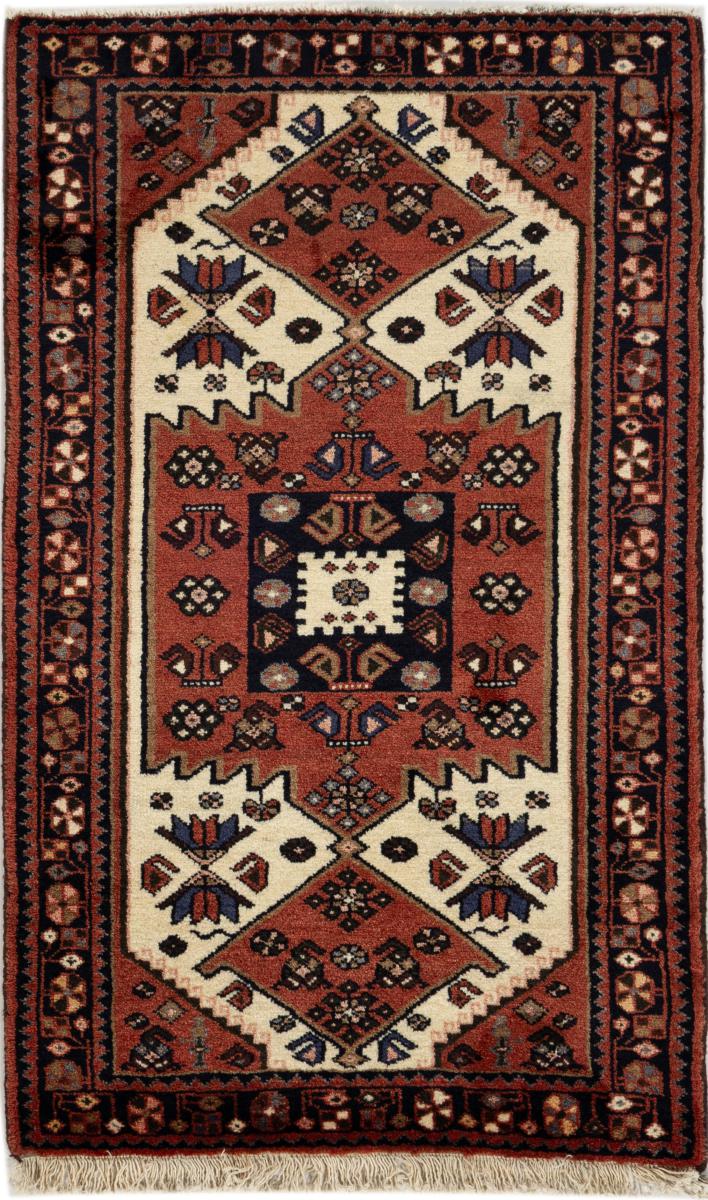 Alfombra persa Khamseh 131x77 131x77, Alfombra persa Anudado a mano