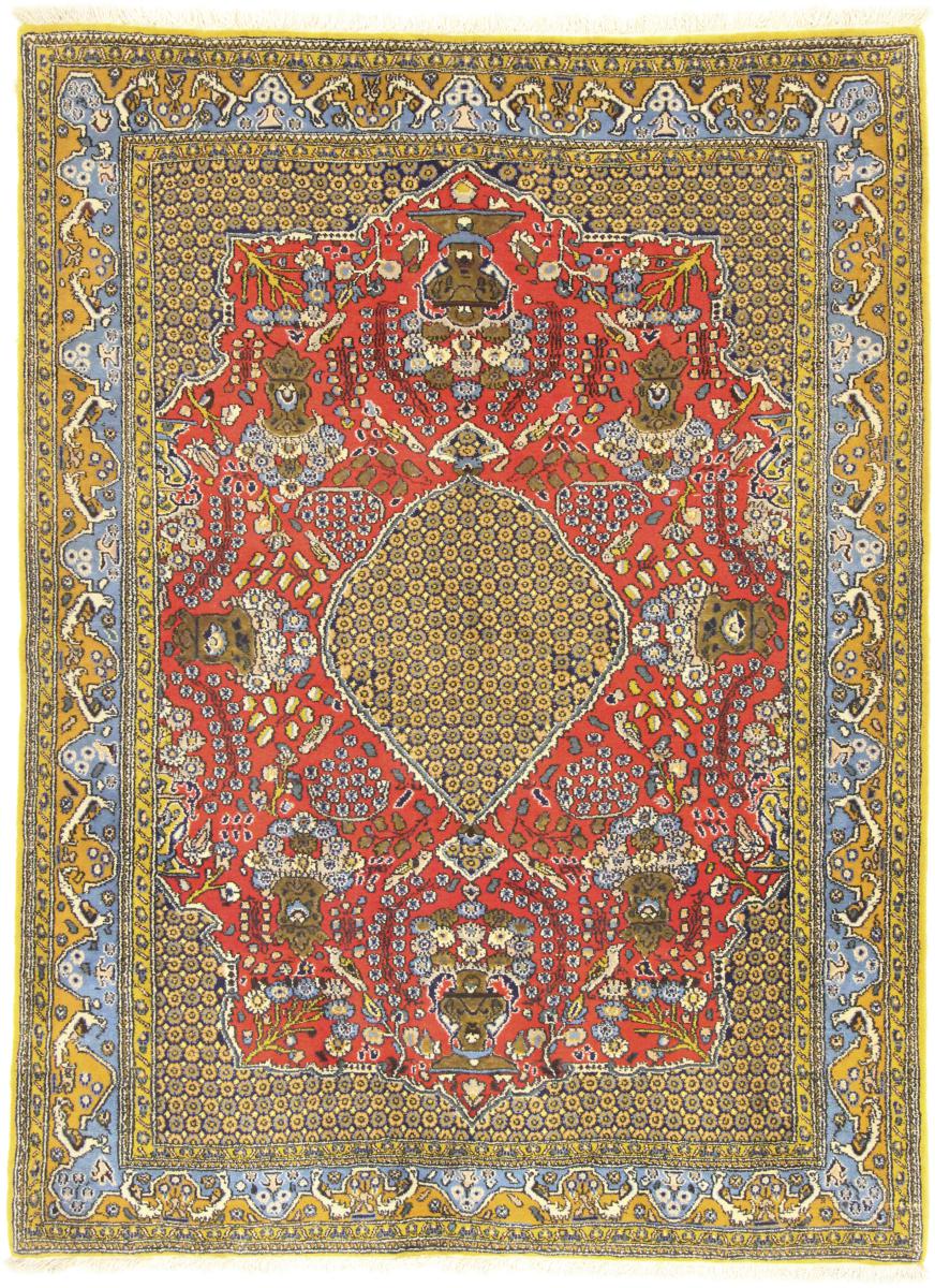 Perzisch tapijt Qum 201x149 201x149, Perzisch tapijt Handgeknoopte