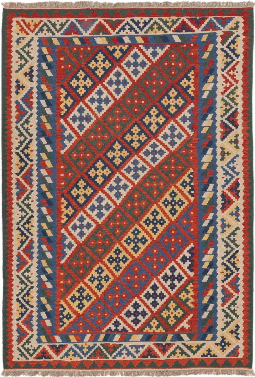 Tapete persa Kilim Fars Ghashghai 299x207 299x207, Tapete persa Tecido à mão