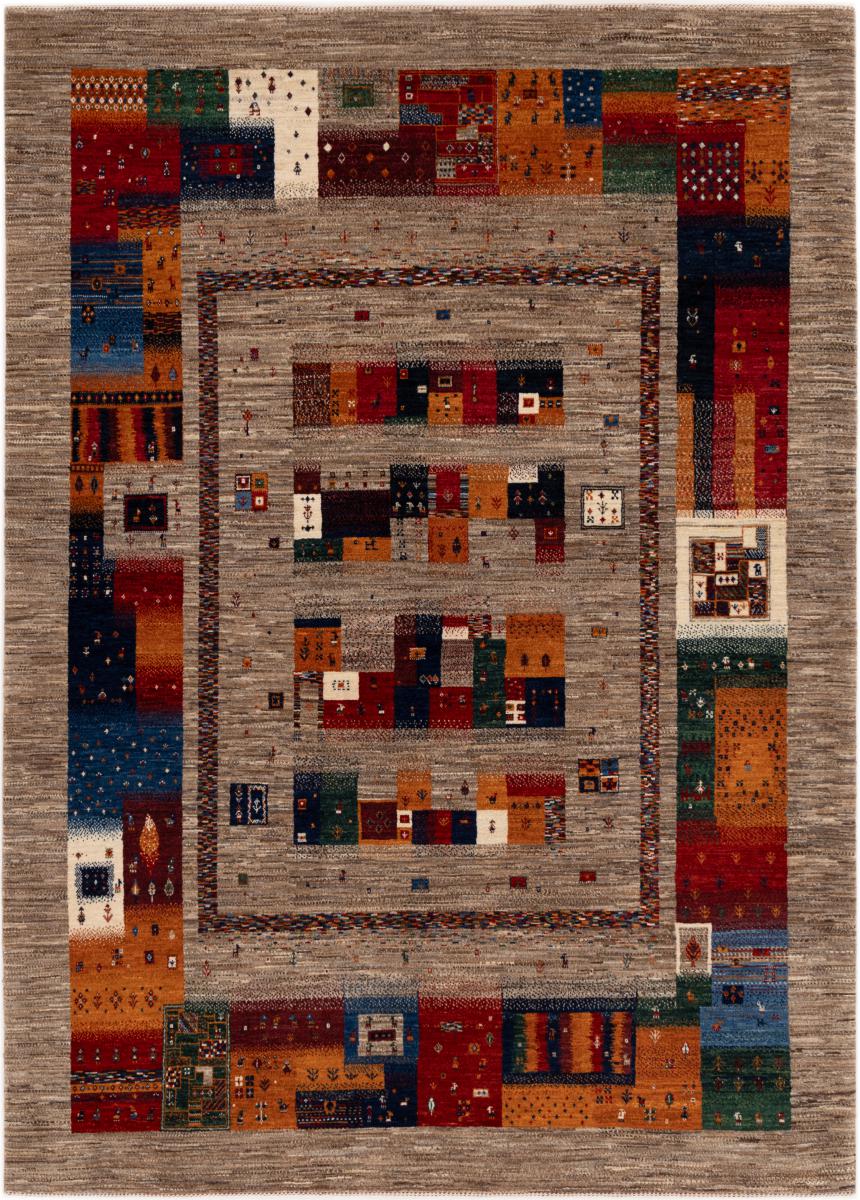 Tapete persa Persa Gabbeh Loribaft Nowbaft 263x191 263x191, Tapete persa Atado à mão