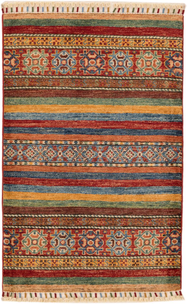 Afghan rug Arijana Shaal 98x60 98x60, Persian Rug Knotted by hand