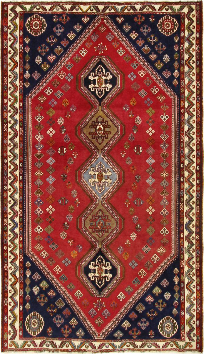 Persian Rug Ghashghai 9'11"x5'7" 9'11"x5'7", Persian Rug Knotted by hand